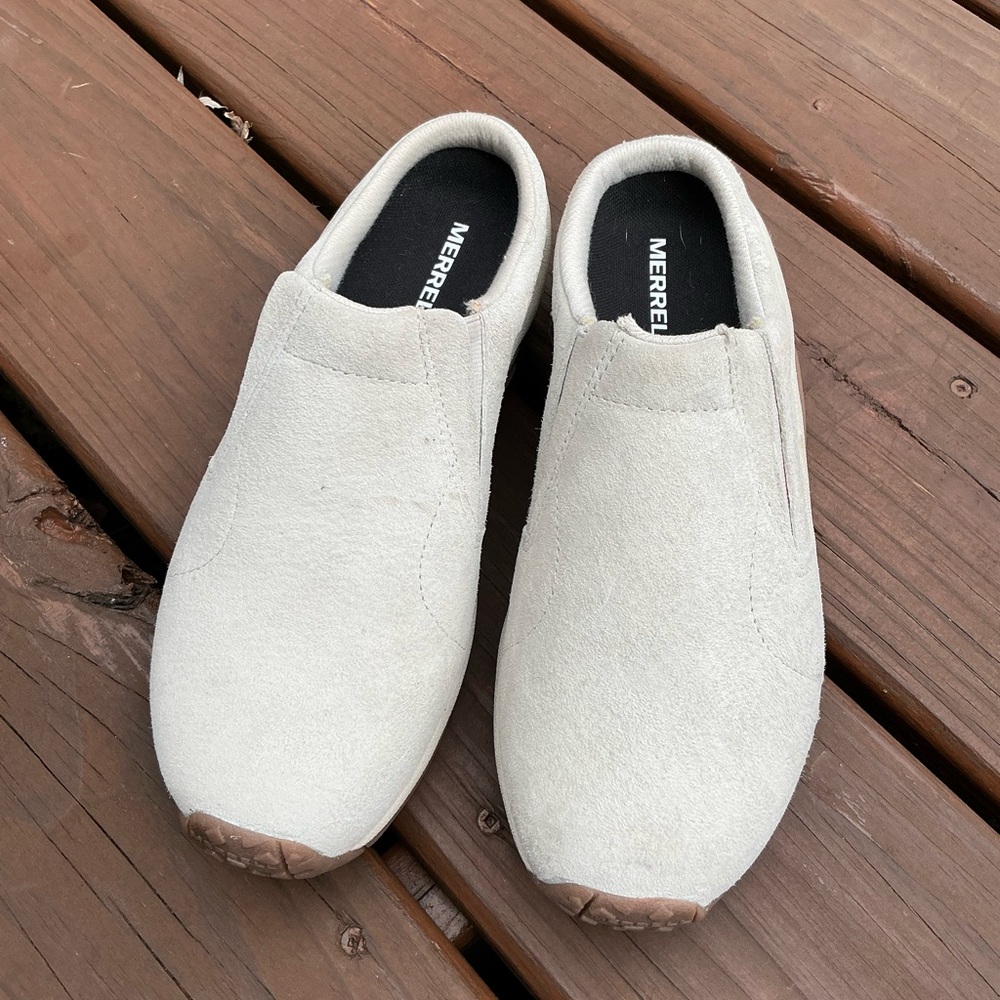 Suede leather MERREL clogs💛💛 - Picture 9 of 11